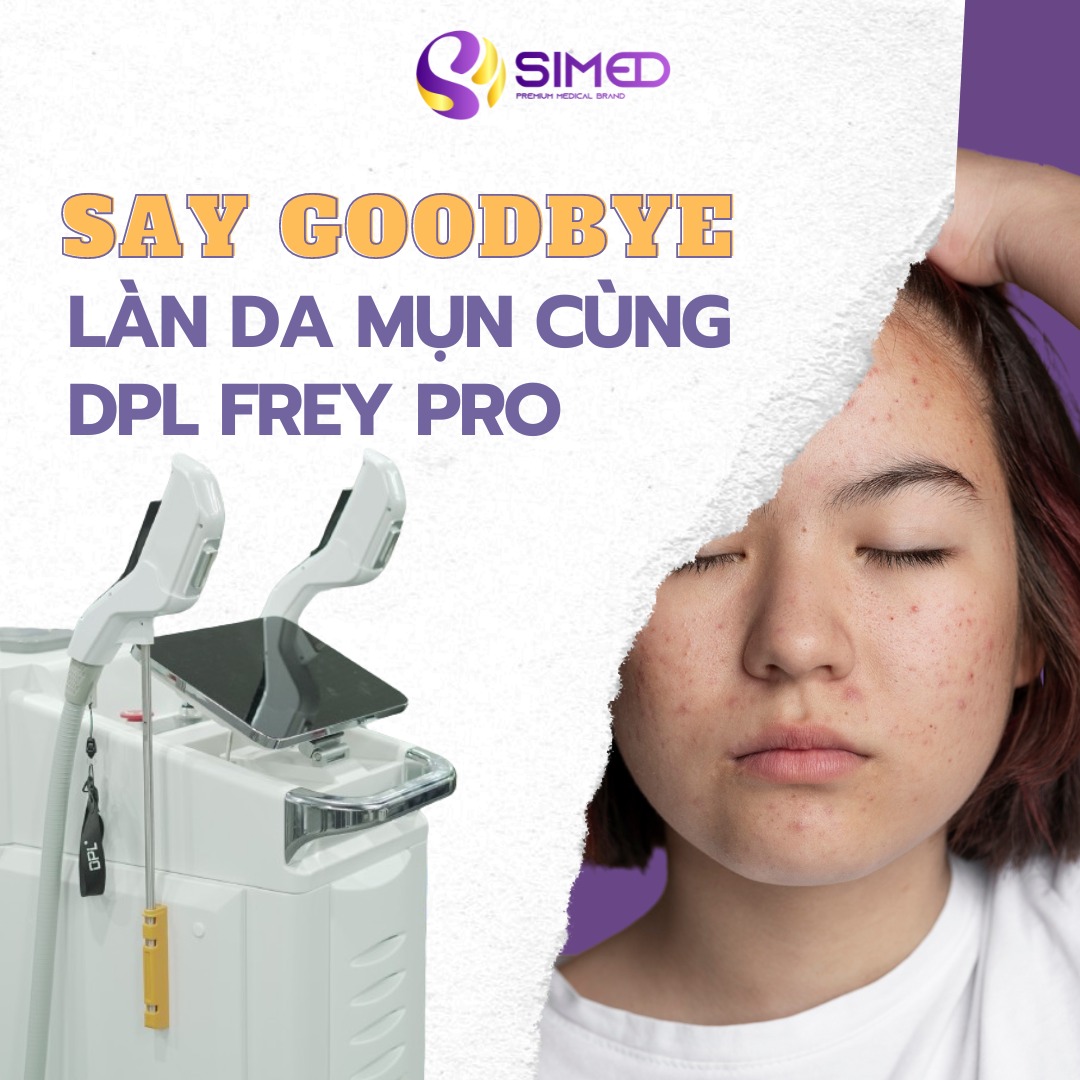 Loại bỏ sắc tố, giãn mao mạch, mụn và lỗ chân lông to