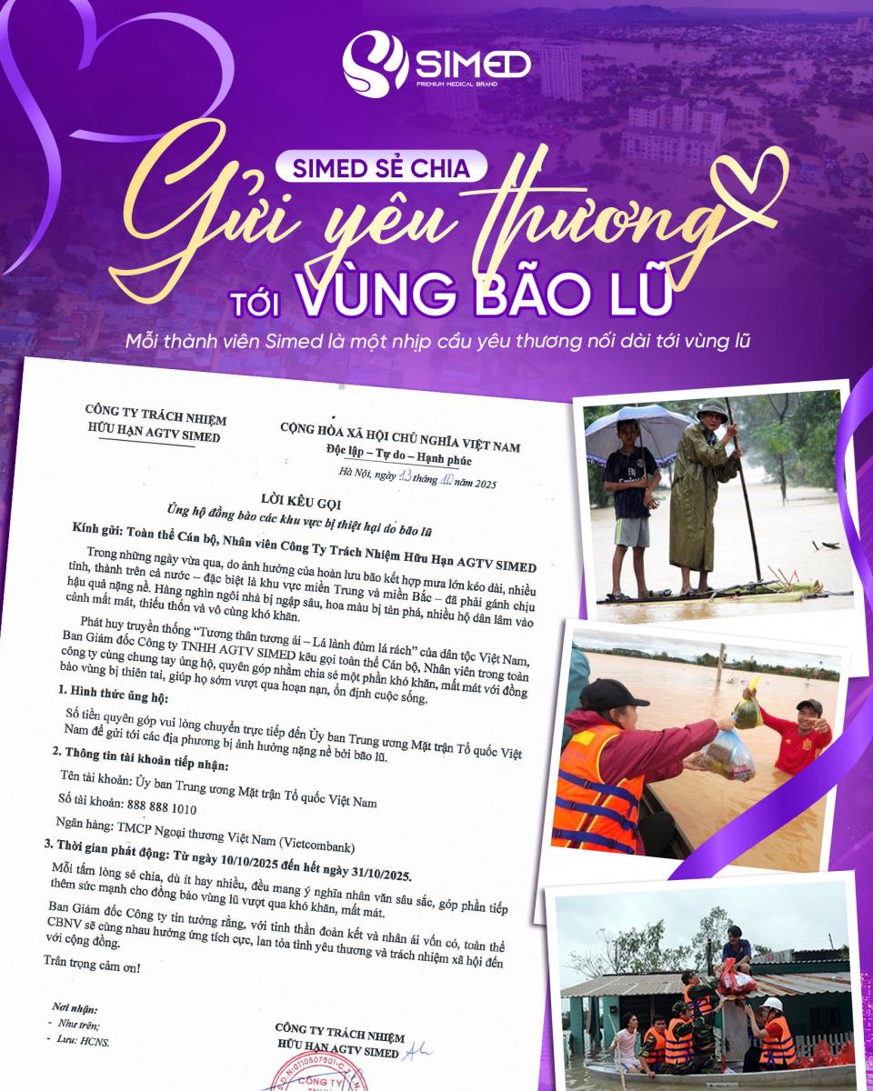 Simed sẻ chia, biến yêu thương thành hành động