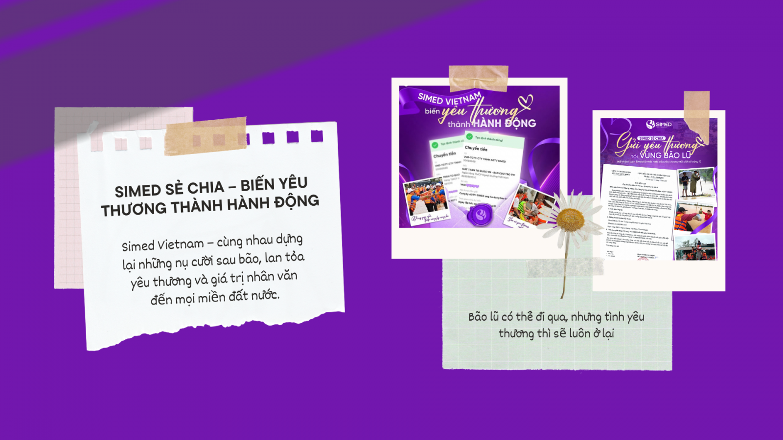 SIMED SẺ CHIA – BIẾN YÊU THƯƠNG THÀNH HÀNH ĐỘNG