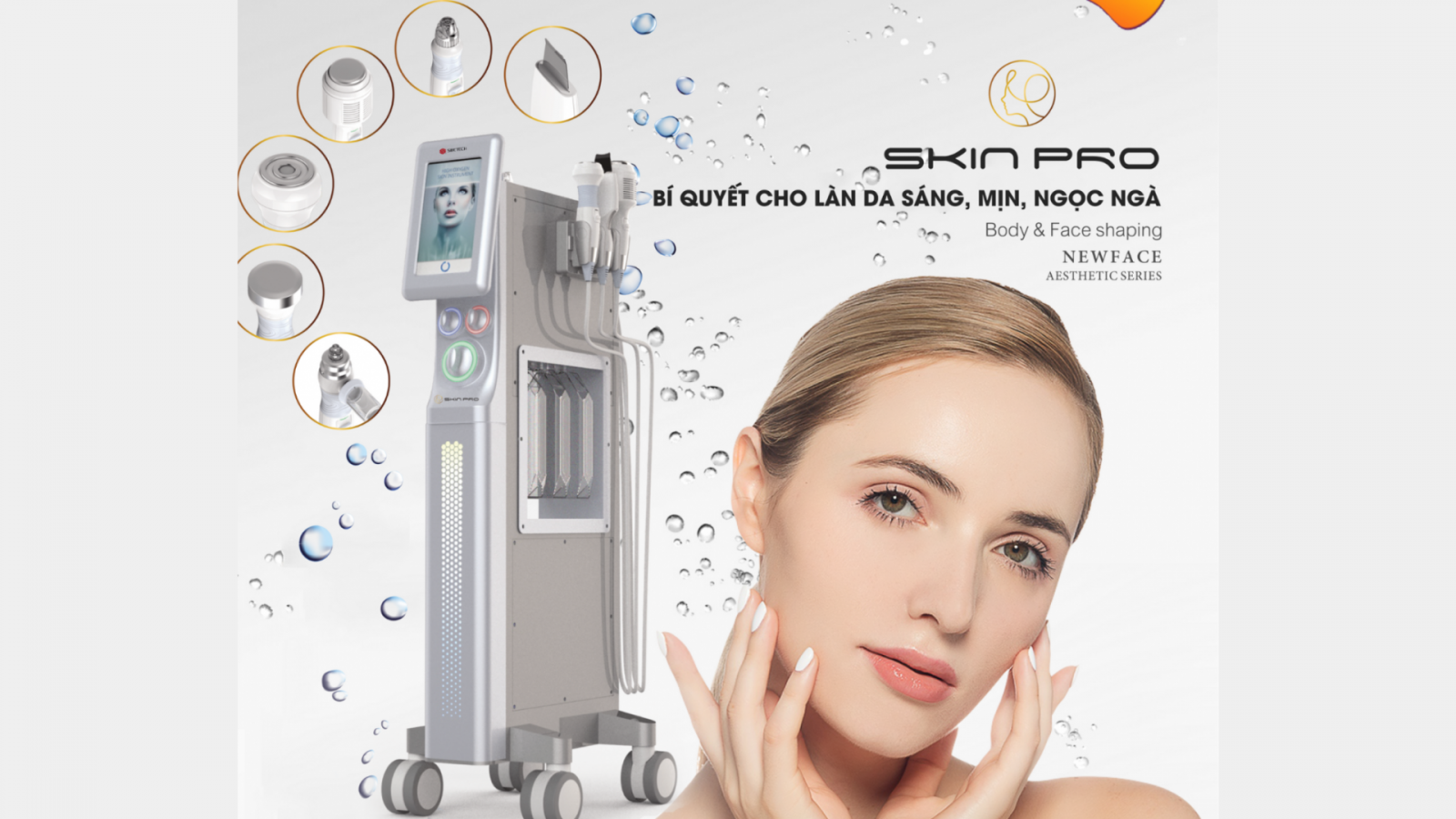 Máy chăm sóc da đa năng 6 in 1 SKIN PRO - 