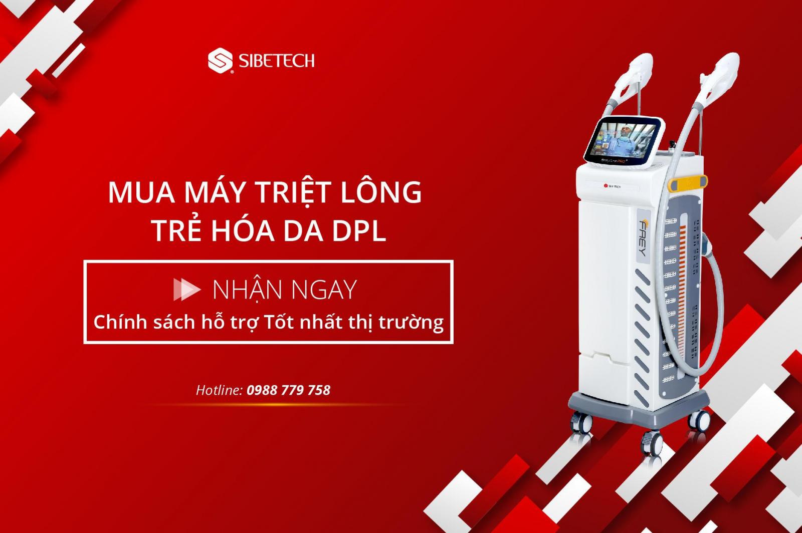 MÁY TRIỆT LÔNG| CÔNG NGHỆ TRIỆT LÔNG HIỆU QUẢ, AN TOÀN, THỜI GIAN TRỊ LIỆU SIÊU NGẮN MANG TÊN DPL FREY.