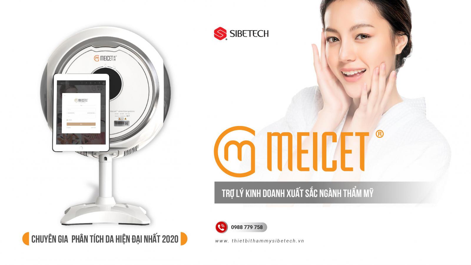 MÁY PHÂN TÍCH DA MEICET- THIẾT BỊ KHÔNG THỂ THIẾU TẠI CÁC CƠ SỞ THẨM MỸ