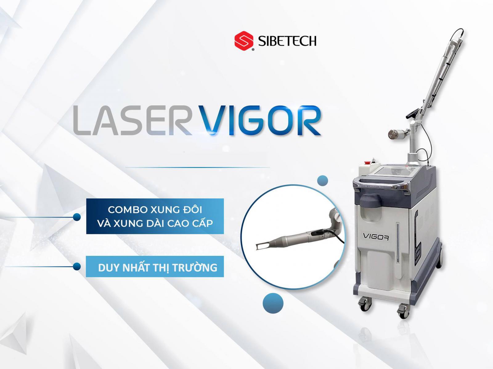 Thiết bị thẩm mỹ công nghệ cao Nd: Yag Qswitched Vigor – Đặc trị nám, tàn nhang, xóa xăm, trẻ hóa da và các vấn đề khác về sắc tố