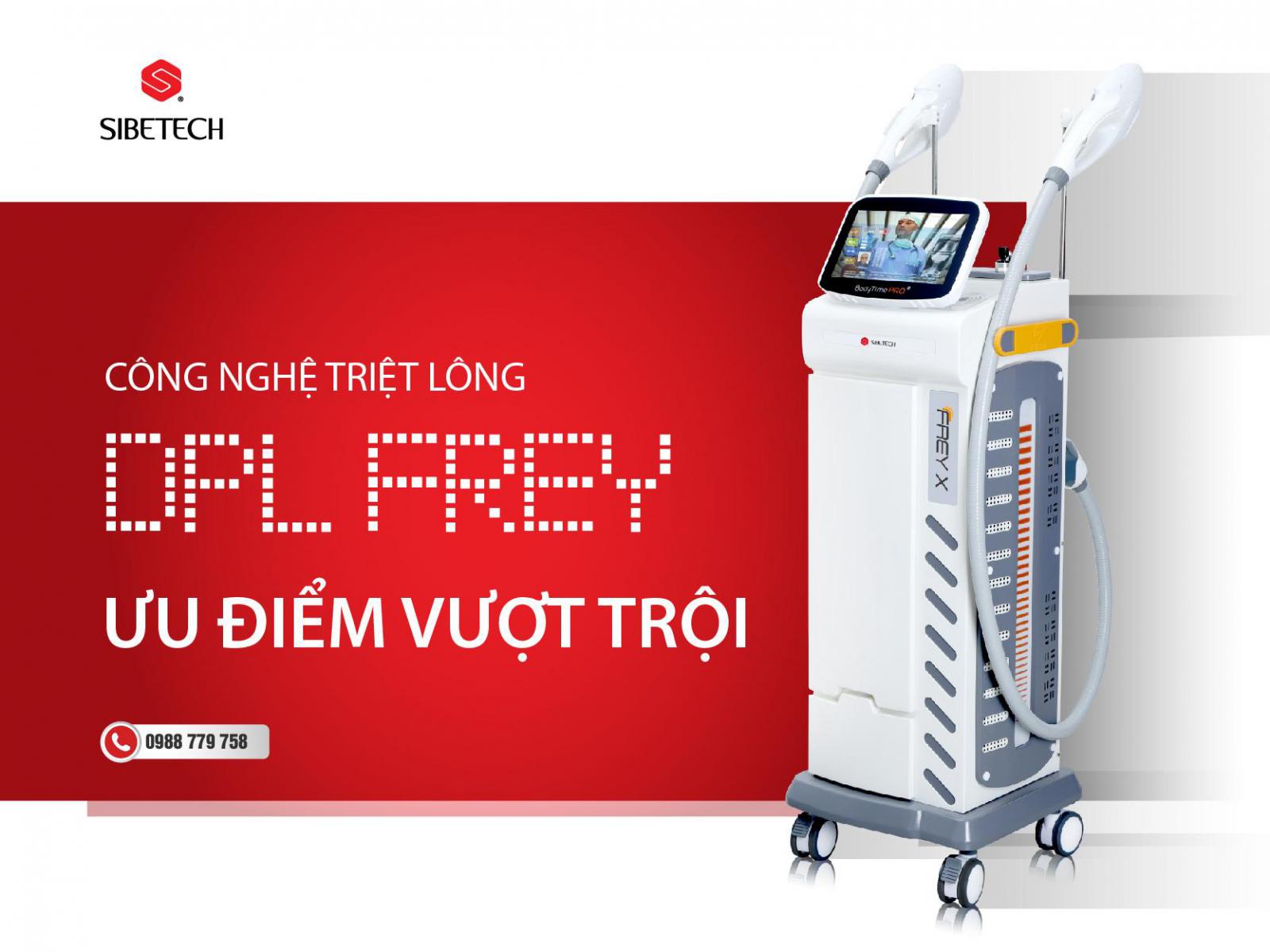 CÔNG NGHỆ TRIỆT LÔNG DPL FREY VÀ NHỮNG ƯU ĐIỂM VƯỢT TRỘI SO VỚI CÁC DÒNG THIẾT BỊ CŨ.