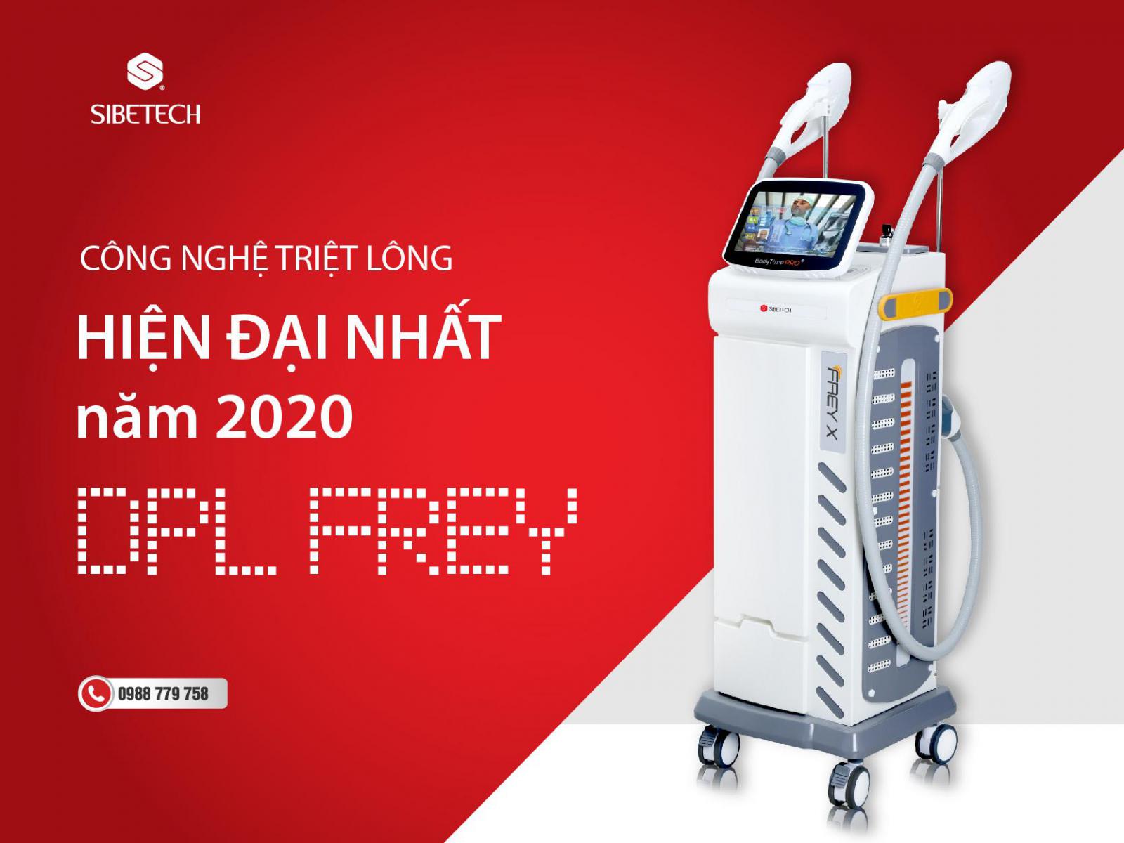 CÔNG NGHỆ TRIỆT LÔNG HIỆN ĐẠI NHẤT NĂM 2020 GỌI TÊN DPL FREY