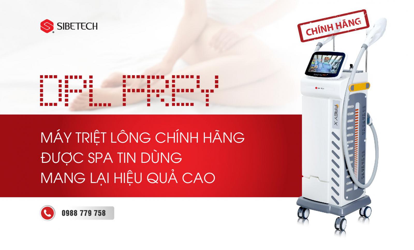 DPL FREY- MÁY TRIỆT LÔNG CHÍNH HÃNG ĐƯỢC SPA TIN DÙNG MANG LẠI HIỆU QUẢ CAO